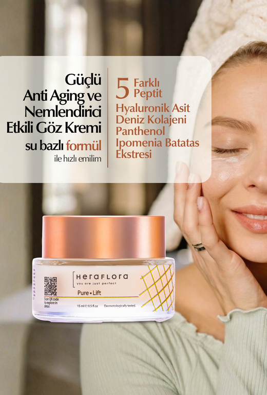 Pure Lift Yaşlanma Karşıtı Göz Çevresi  Bakım Kremi 15 ml