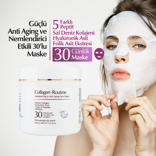 Collagen Routine Kolajen Maskesi - 30 Günlük Bakım