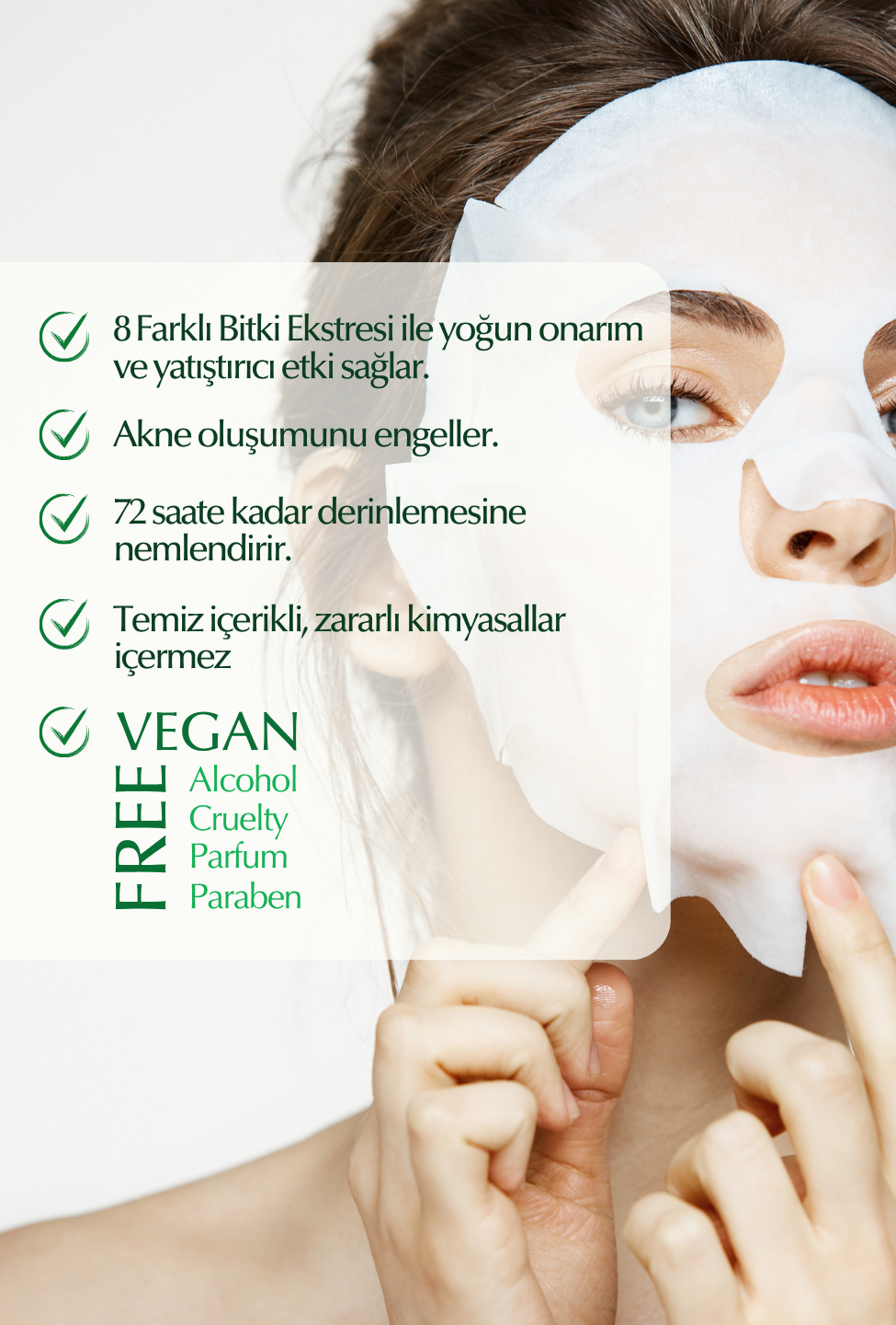 Cica Routine Onarıcı Yüz Maskesi