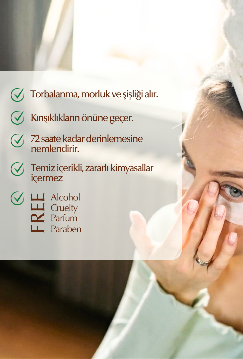 Caffeine Routine Göz Maskesi 5'li