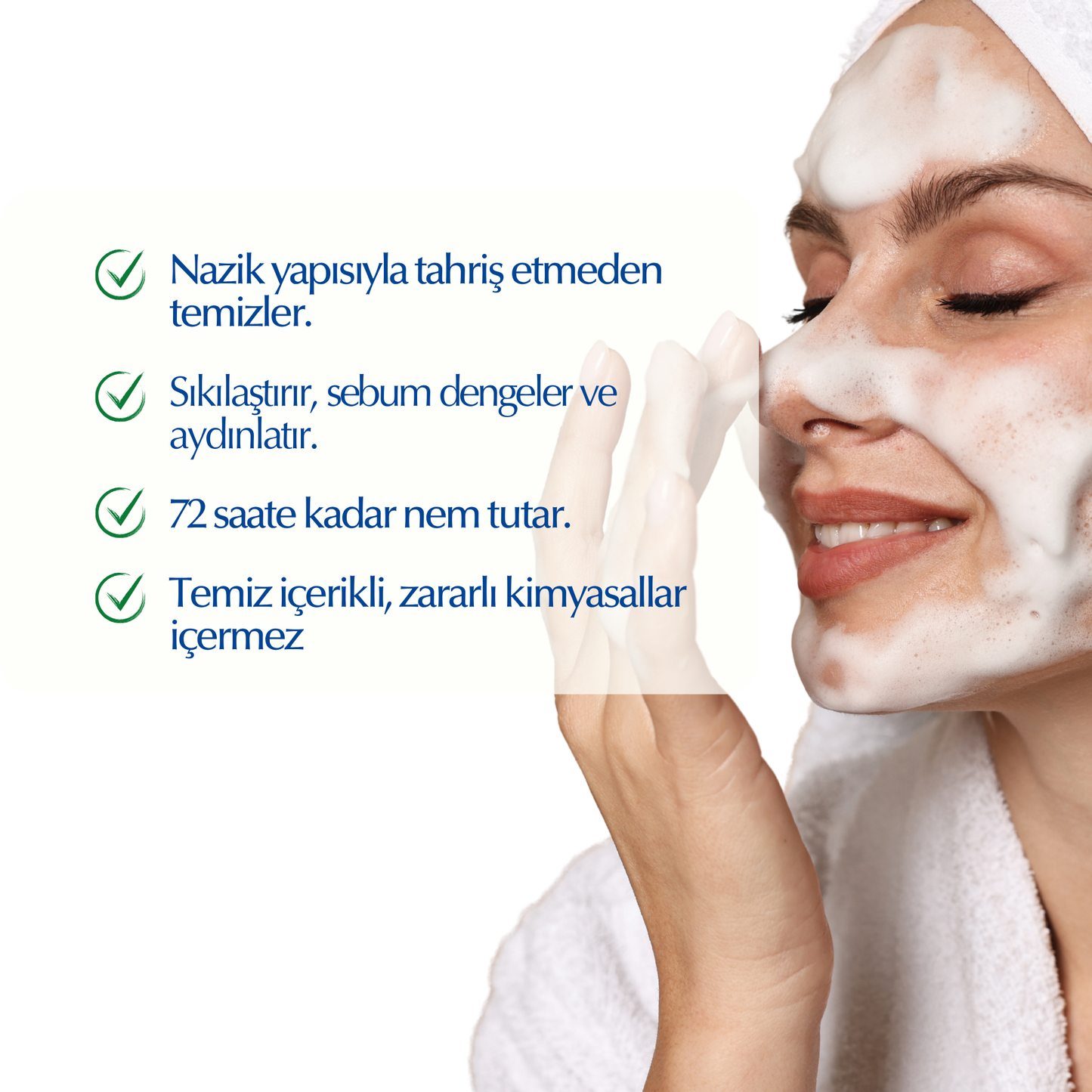 Yüz Temizleme Jeli Nemlendirici, Aydınlatıcı - 200 ml