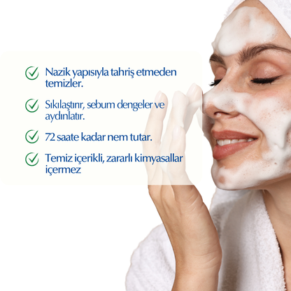 Yüz Temizleme Jeli Nemlendirici, Aydınlatıcı - 200 ml