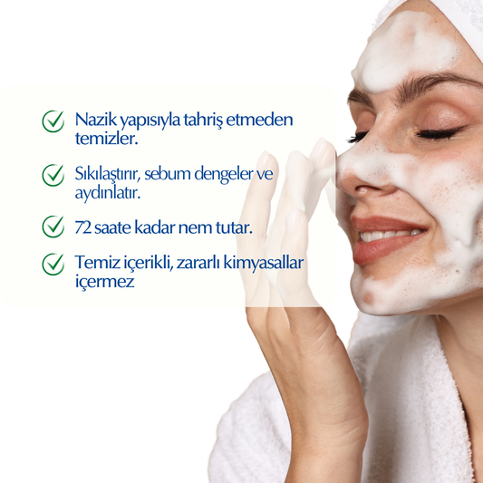 Yüz Temizleme Jeli Nemlendirici, Aydınlatıcı - 200 ml