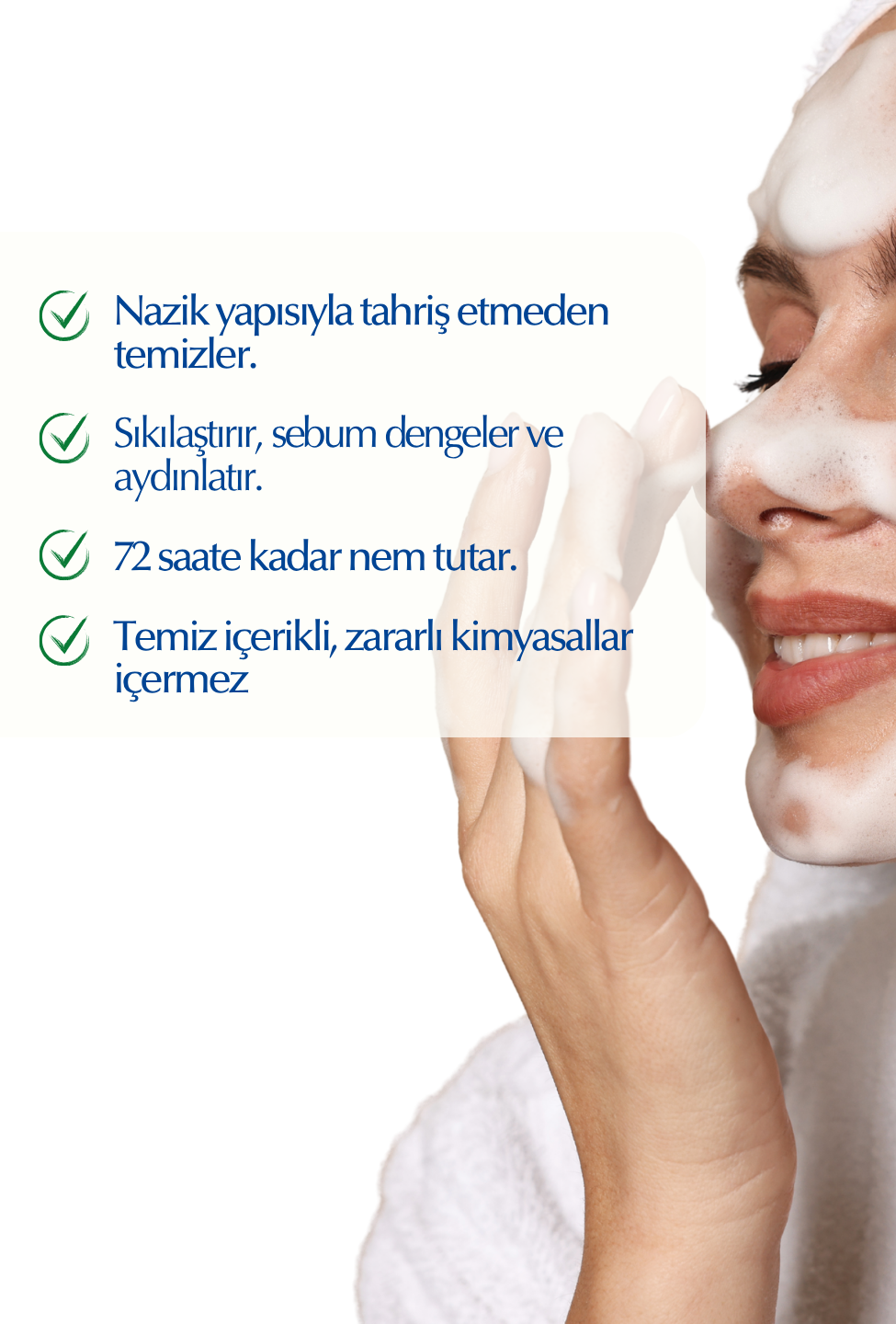 Yüz Temizleme Jeli Nemlendirici, Aydınlatıcı - 200 ml