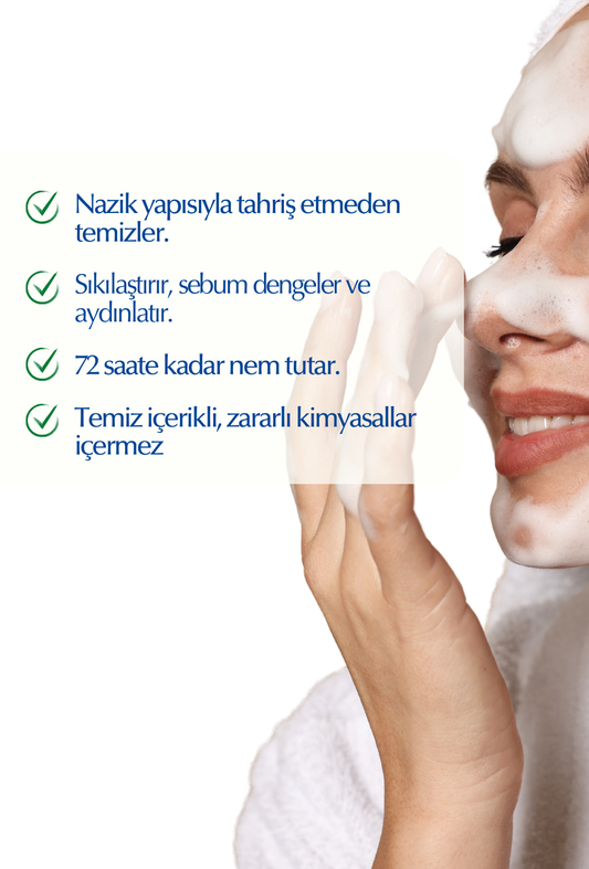 Yüz Temizleme Jeli Nemlendirici, Aydınlatıcı - 200 ml