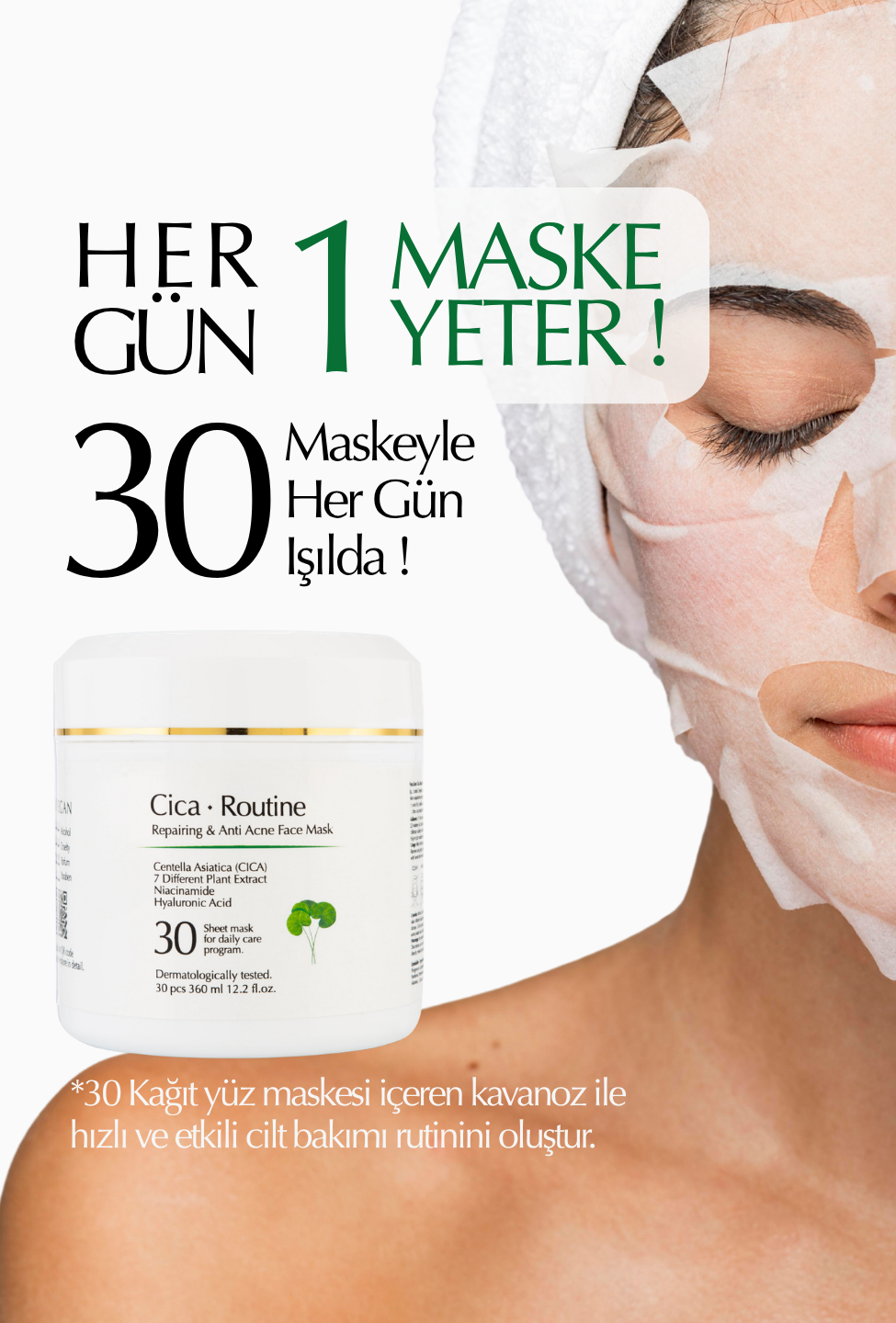 Cica Routine CICA Maskesi - 30 Günlük Bakım