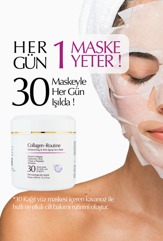 Collagen Routine Kolajen Maskesi - 30 Günlük Bakım