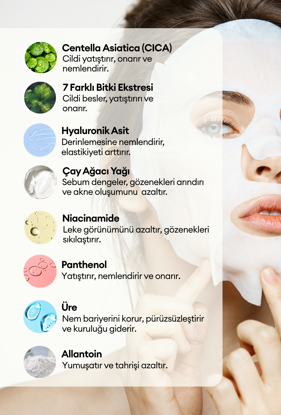 Cica Routine Onarıcı Yüz Maskesi