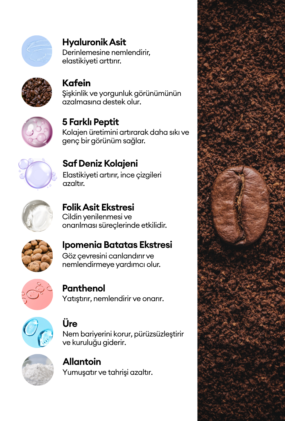 Caffeine Routine Göz Maskesi 5'li