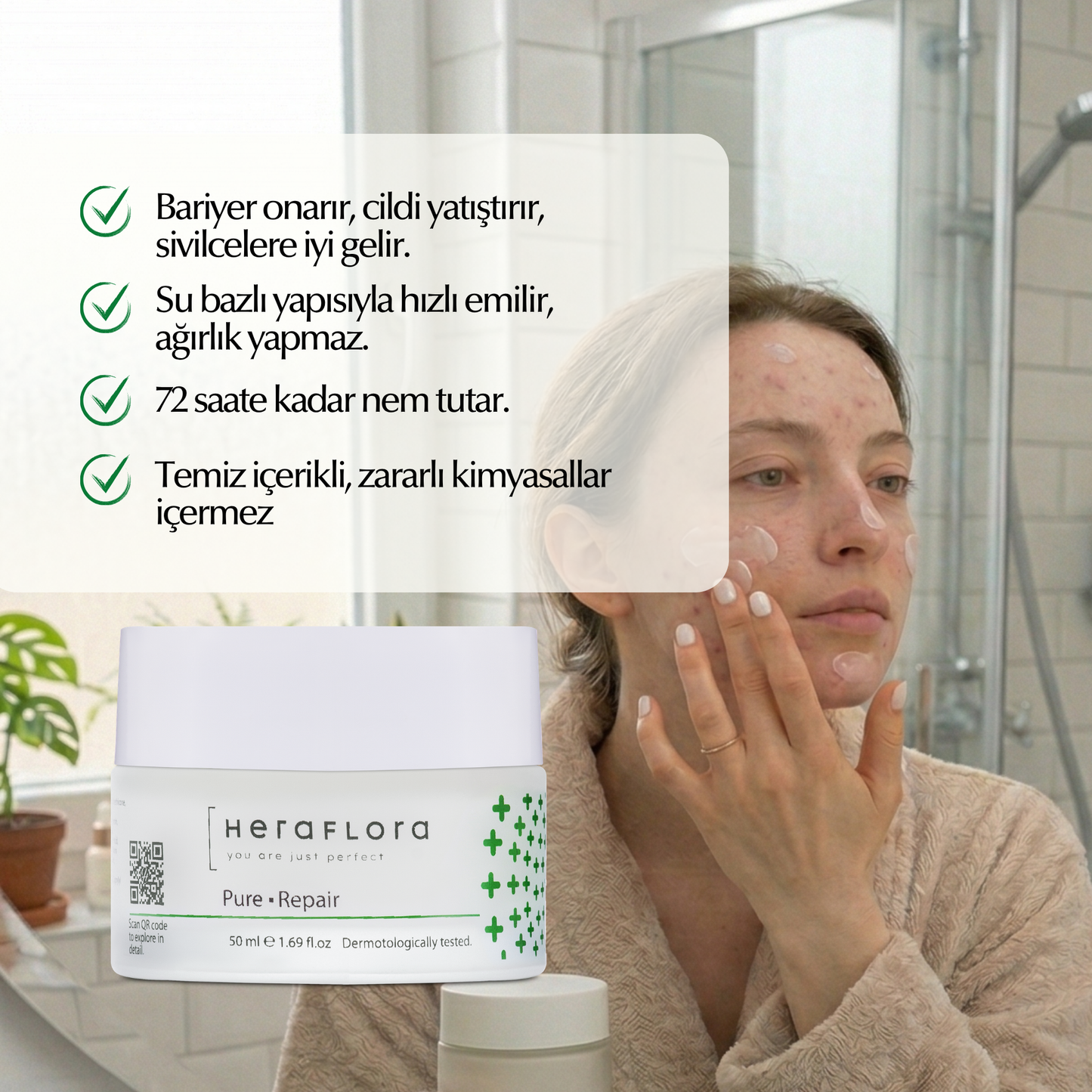 Pure Repair Onarıcı Bakım Kremi - 50 ml