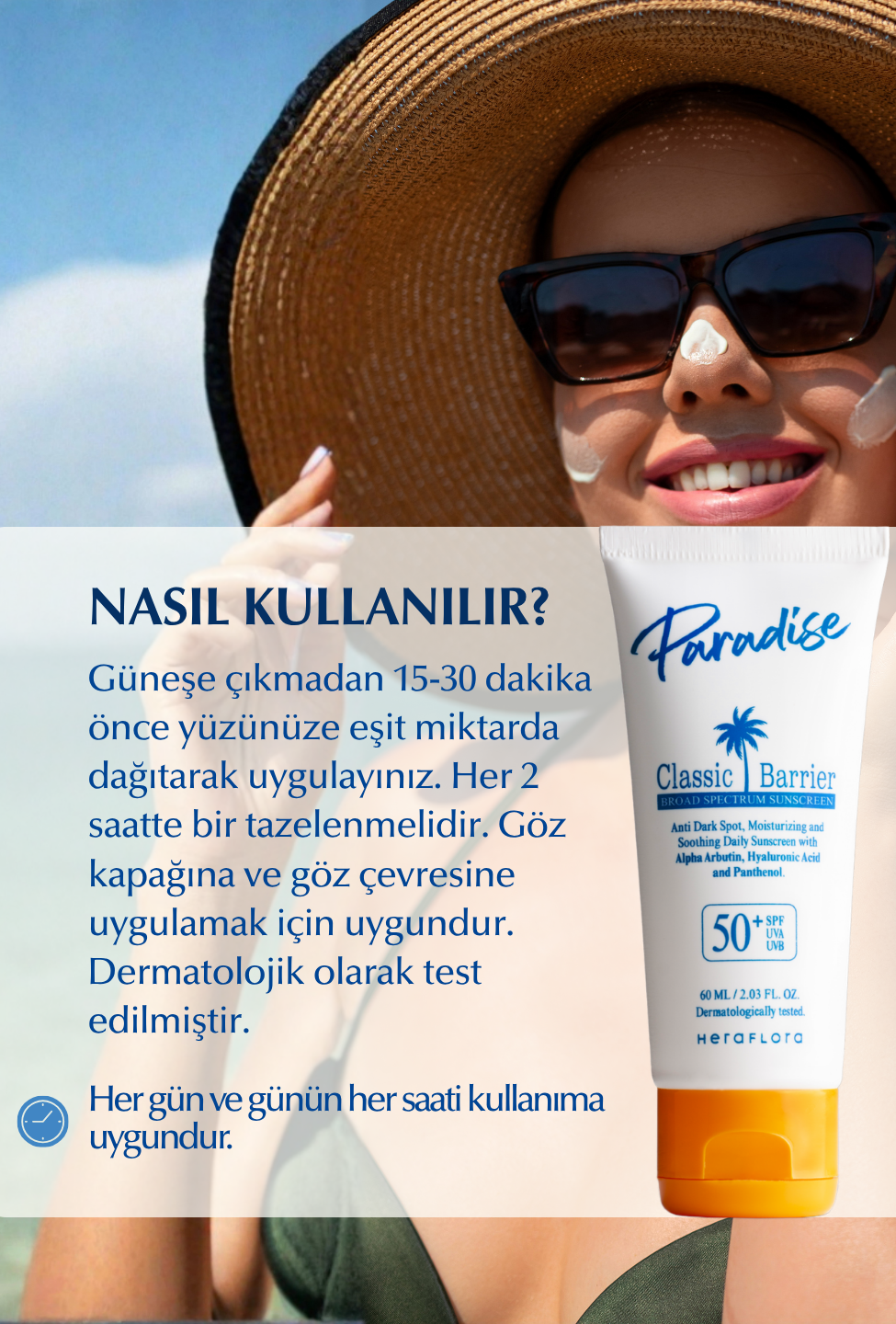 Paradise Güneş Kremi - 50 SPF