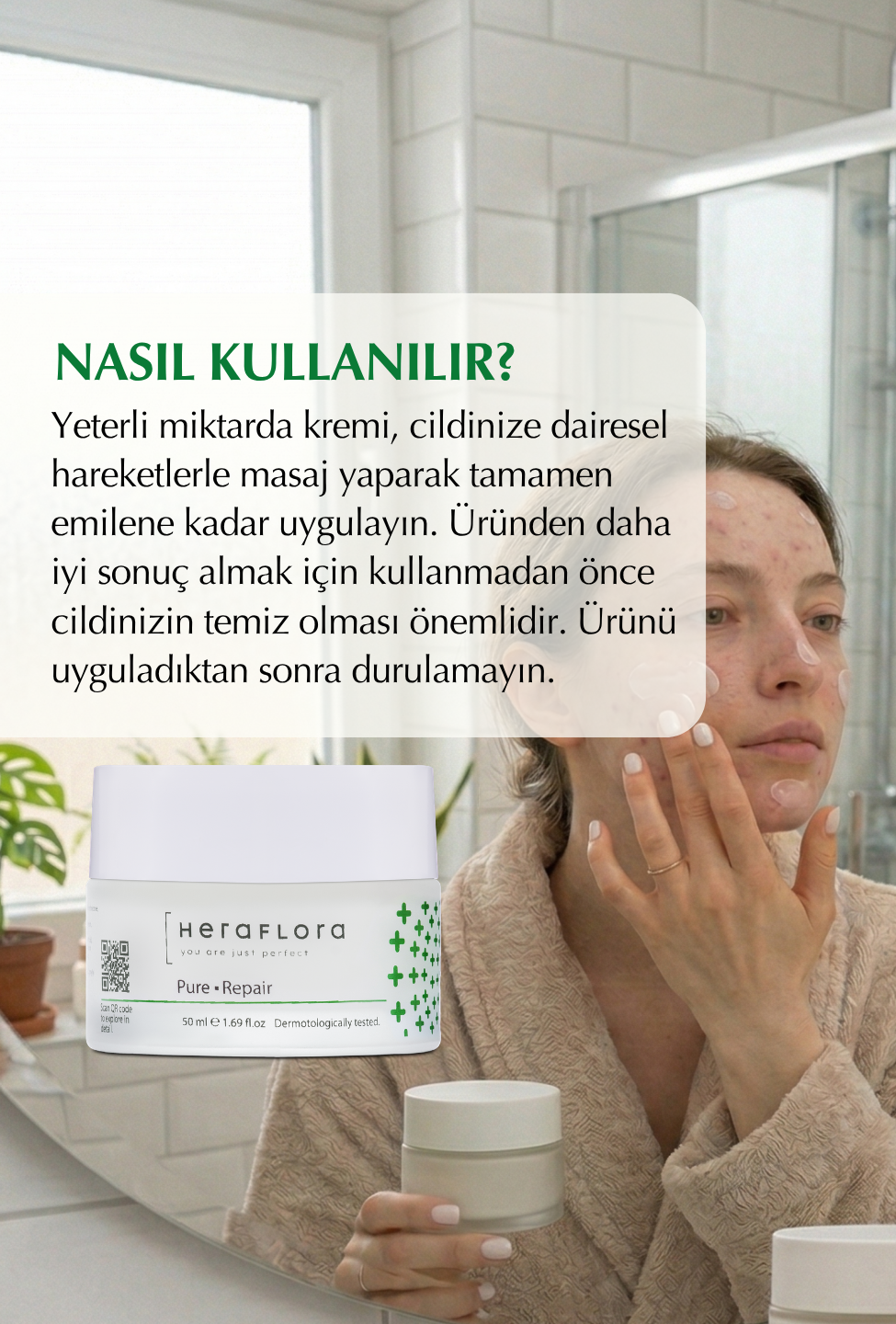 Pure Repair Onarıcı Bakım Kremi - 50 ml