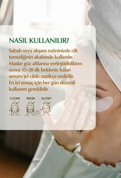 Avokado Routine Göz Maskesi