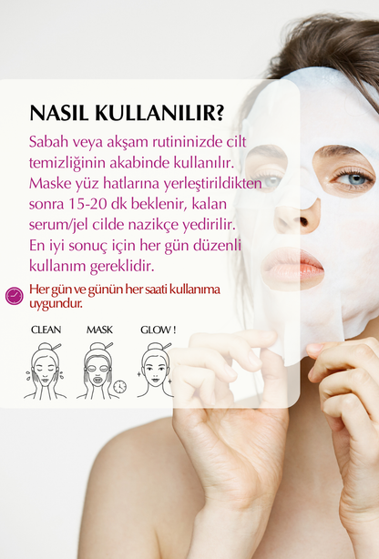 Collagen Routine Kolejenli Yüz Maskesi