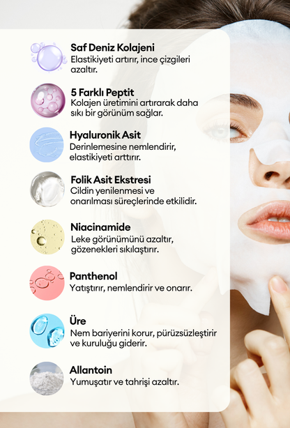 Collagen Routine Kolajen Maskesi - 30 Günlük Bakım
