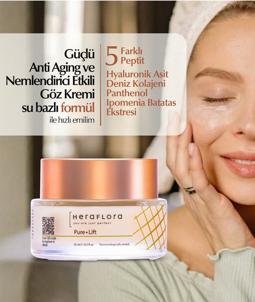 Pure Lift Yaşlanma Karşıtı Göz Çevresi  Bakım Kremi 15 ml