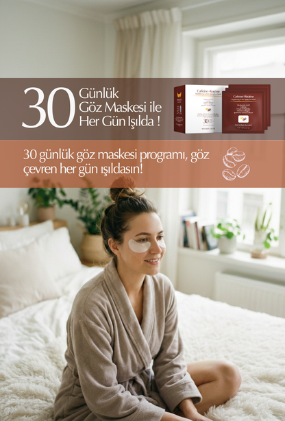 Caffeine Routine Göz Maskesi 5'li