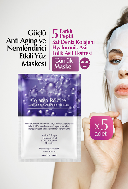 Collagen Routine Kolajen Maskesi 5'li