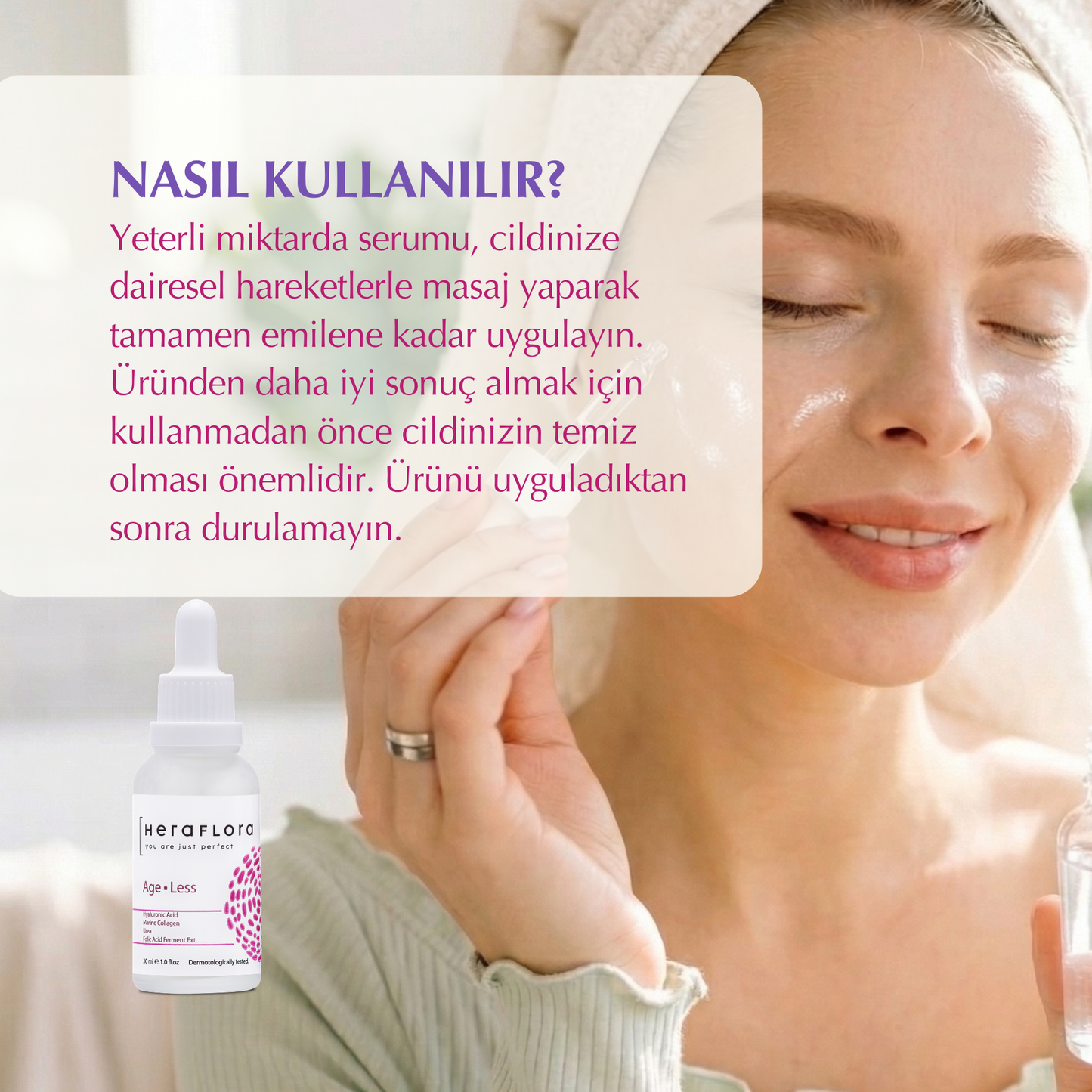 Age Less Yaşlanma Karşıtı  Serum - 30 Ml