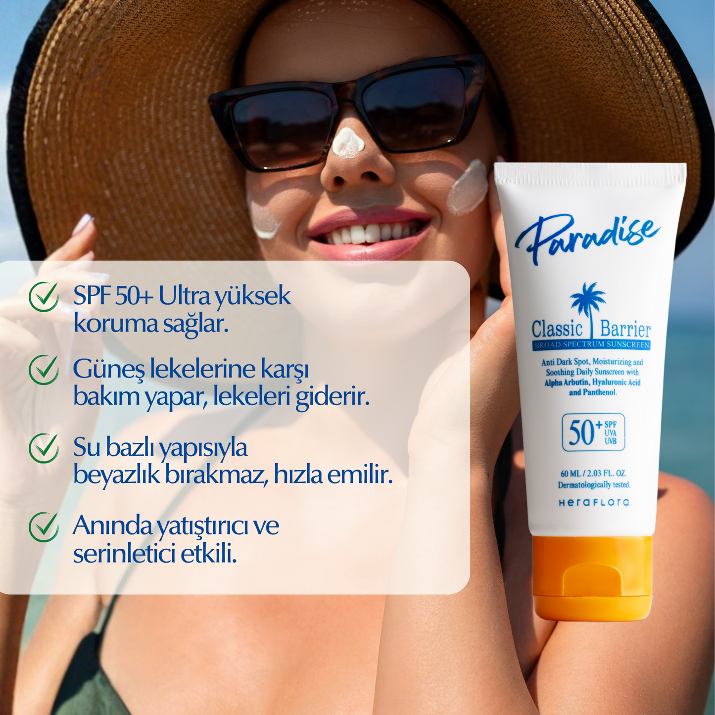 Paradise Güneş Kremi - 50 SPF