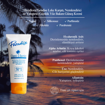 Paradise Güneş Kremi - 50 SPF