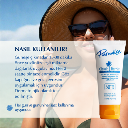 Paradise Güneş Kremi - 50 SPF