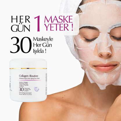 Collagen Routine Kolajen Maskesi - 30 Günlük Bakım