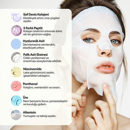 Collagen Routine Kolajen Maskesi 5'li