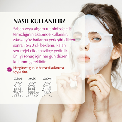 Collagen Routine Kolejenli Yüz Maskesi