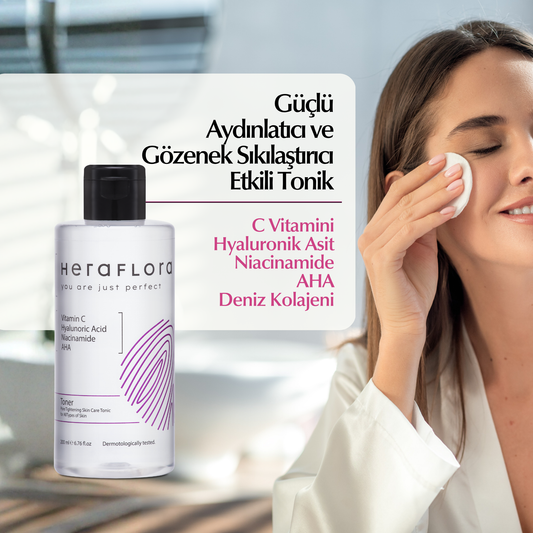 Tonik Aydınlatıcı, Gözenek Sıkılaştırıcı - 200 ml
